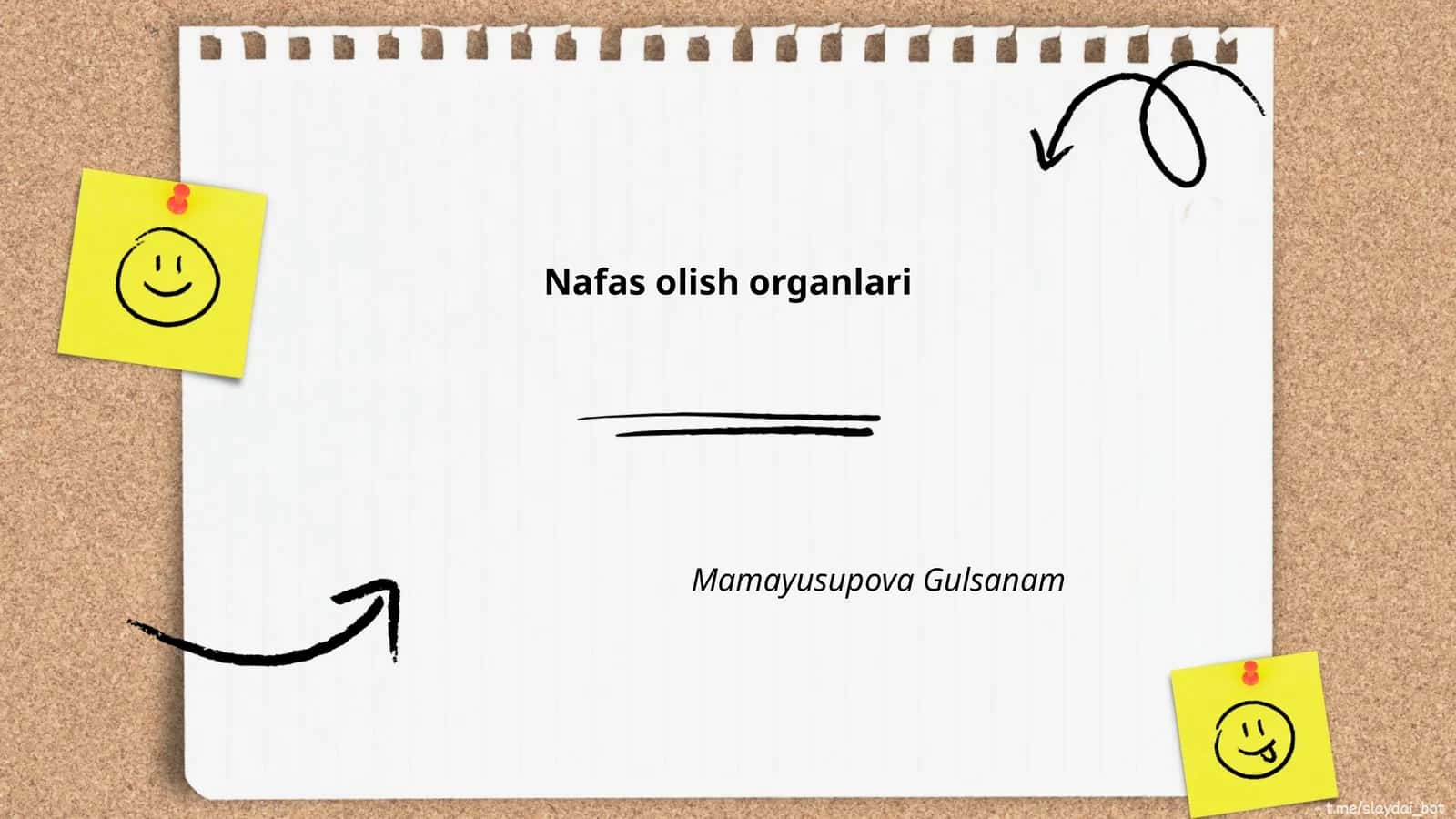 Nafas olish organlari 1