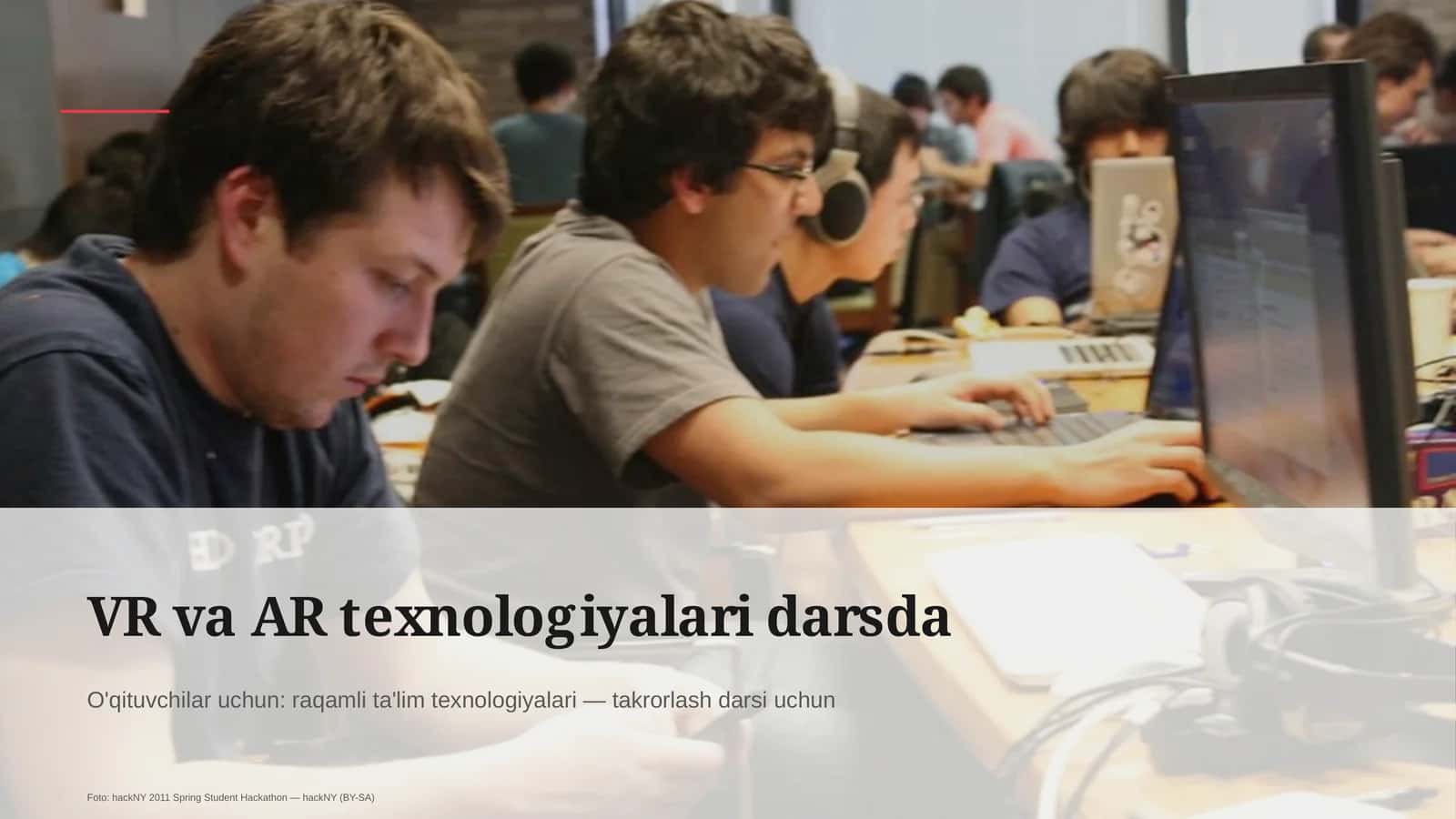 VR va AR texnologiyalari darsda 1