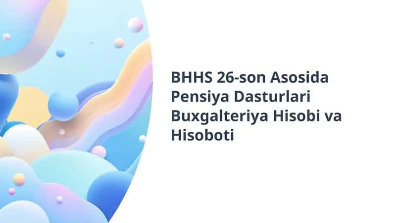 Pensiya Dasturlari Buxgalteriya Hisobi va Hisoboti 1