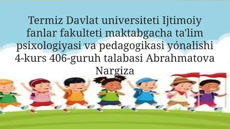 Pedagogikaòzaroharakatlar 1