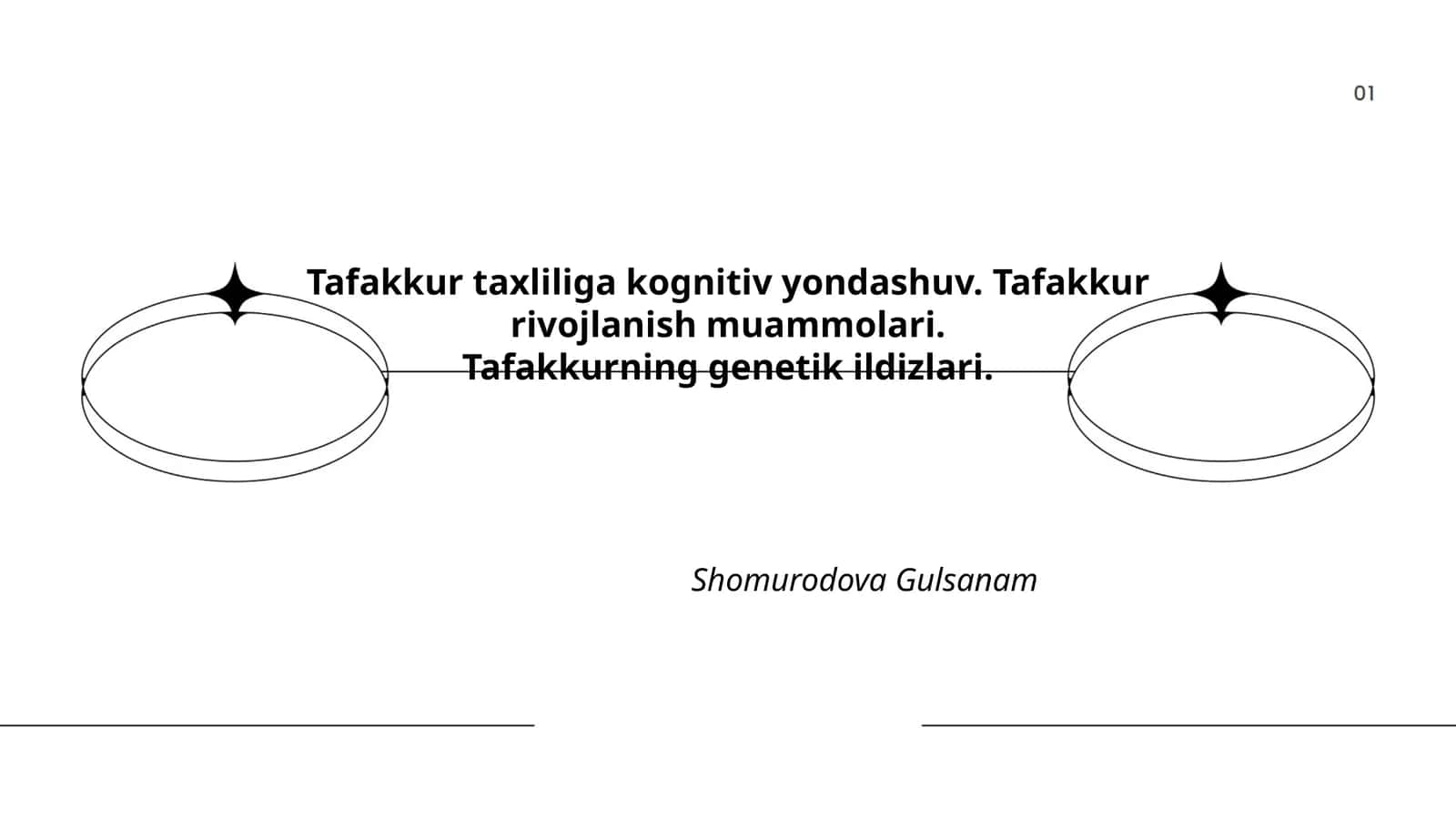 Tafakkur taxliliga kognitiv yondashuv 1