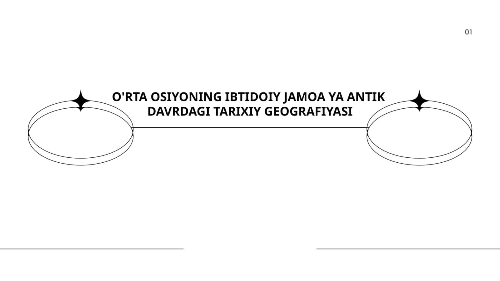 O'Rta Osiyoning ibtidoiy jamoa davridagi tabiiy geografik sharoitlari 1