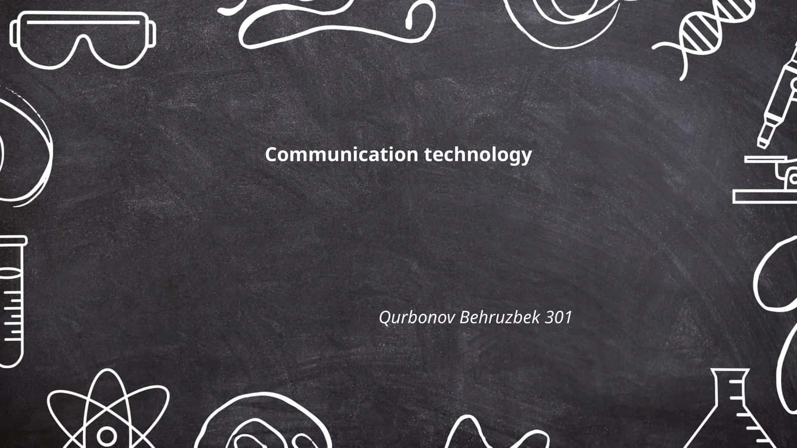 Communication Technology Evolution 1