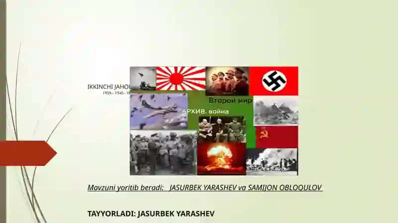 Ikkinchi Jahon urushi