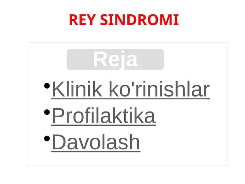 Reysindromi 1