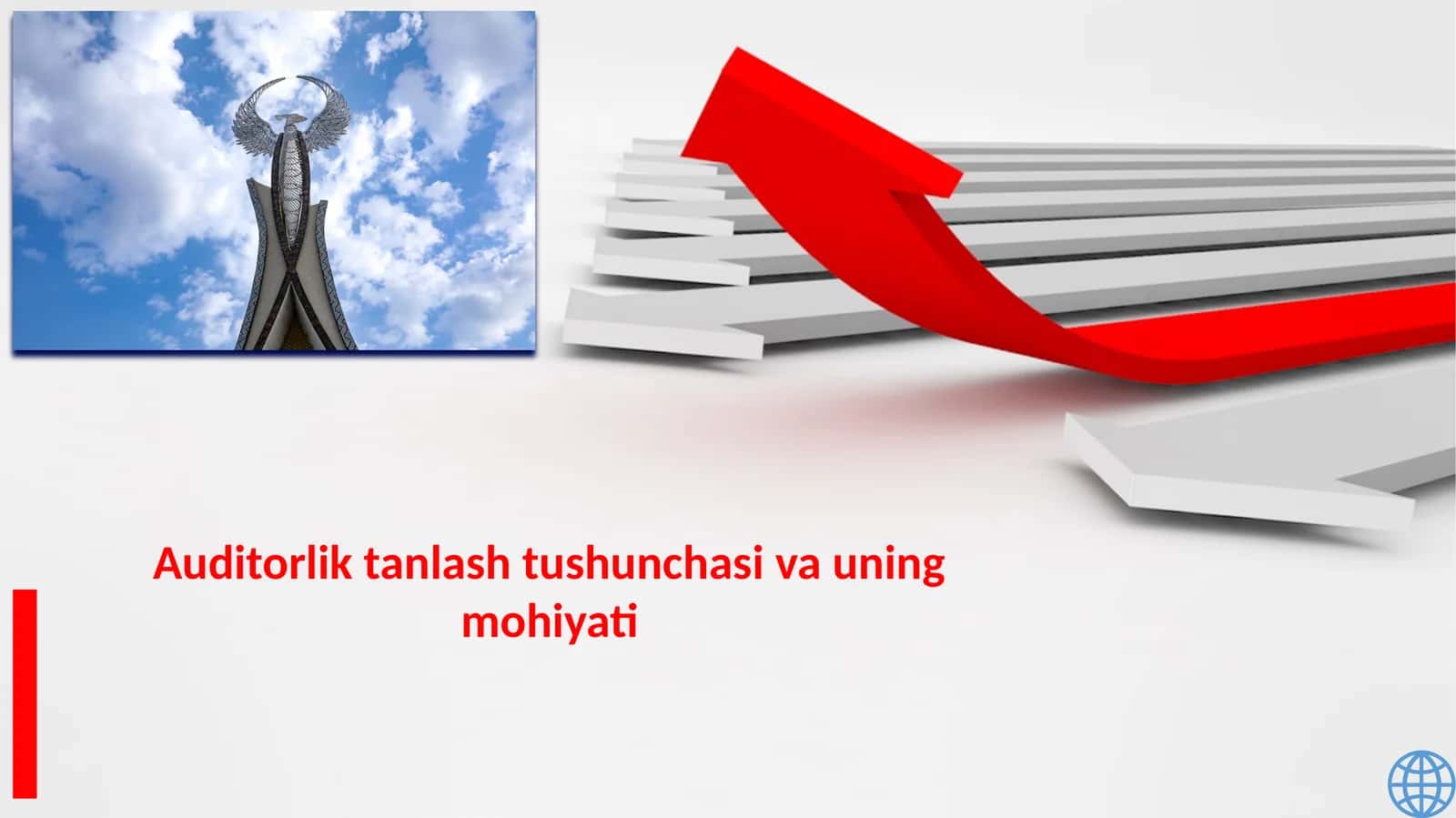 Auditorlik tanlash tushunchasi va uning mohiyati 1