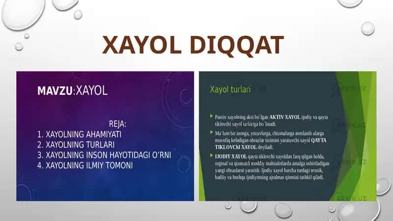 Xayoldiqqat 1