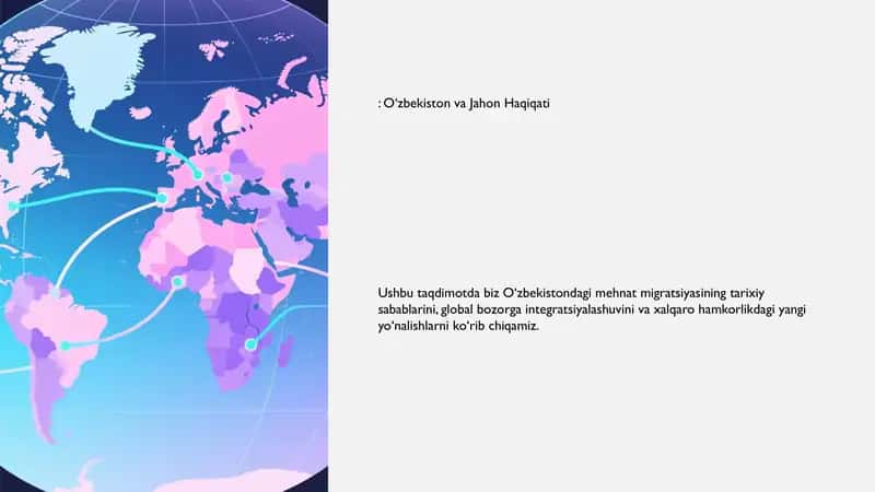 O‘zbekiston va Jahon Haqiqati 1