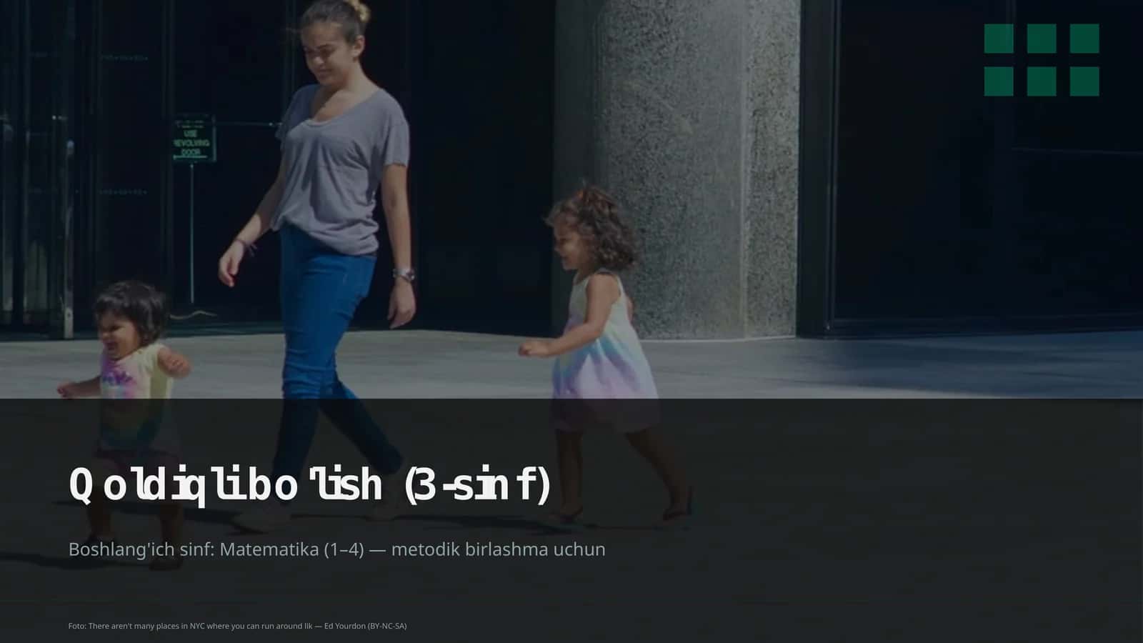 Qoldiqli bo'lish (3-sinf) 1