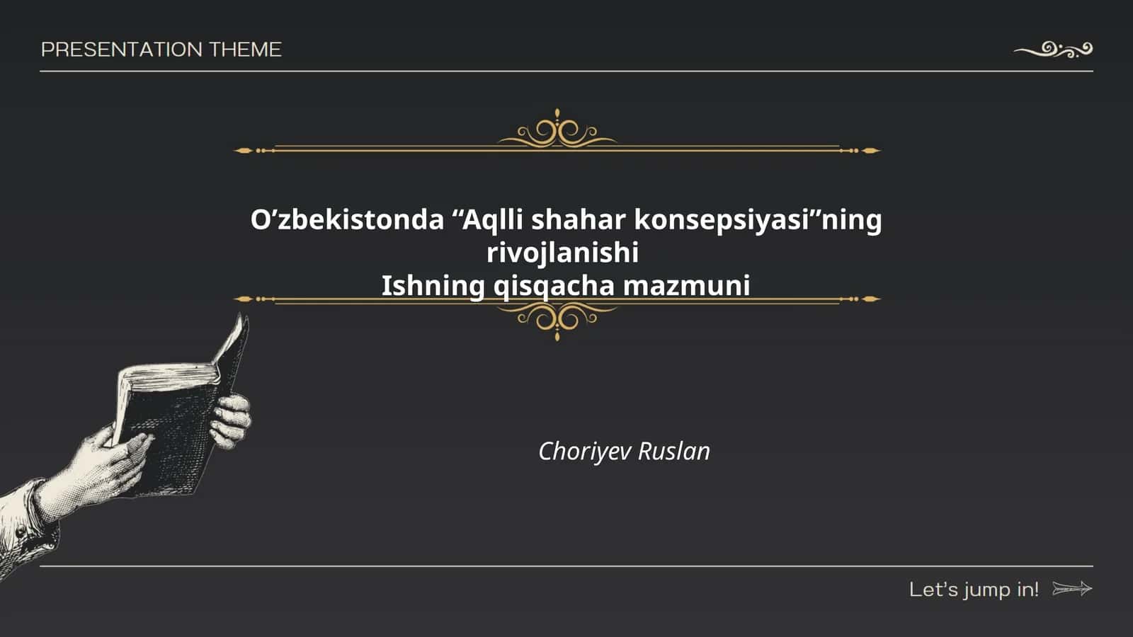 Aqlli shahar konsepsiyasi 1