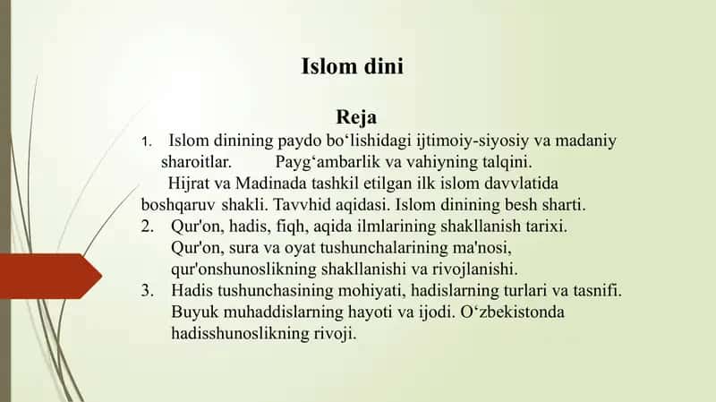 Dinshunoslik 1