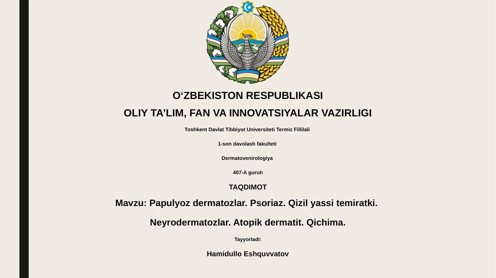 Papulyoz dermatozlar, Psoriaz, Qizil yassi temiratki 1