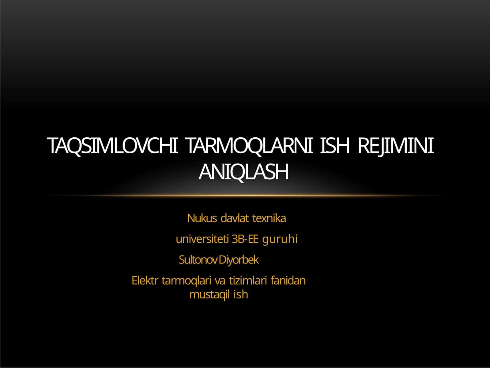 TAQSIMLOVCHITARMOQLARNIISHREJIMINIANIQLASH 1