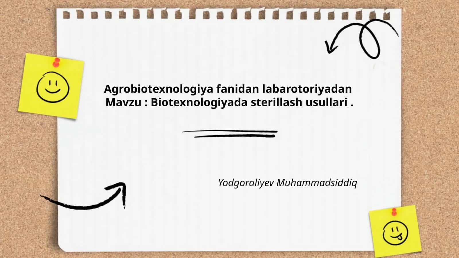 Biotexnologiyada sterillash usullari 1