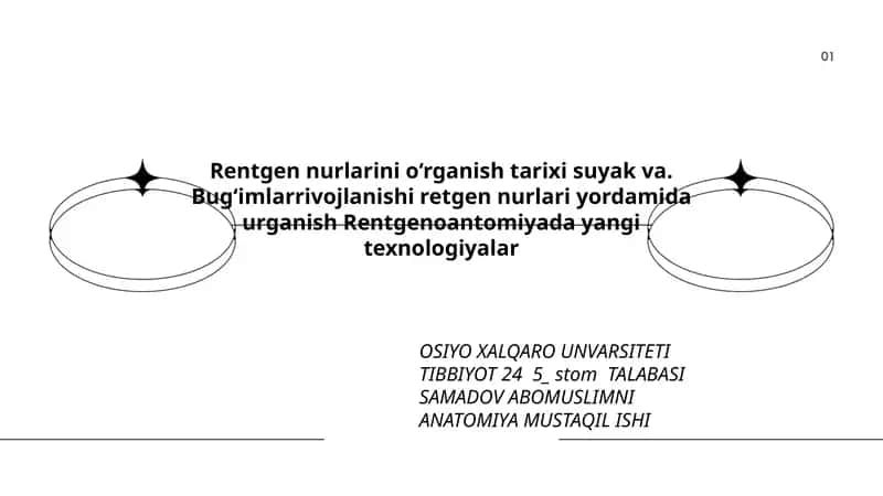 Rentgenoantomiyada yangi texnologiyalar 1