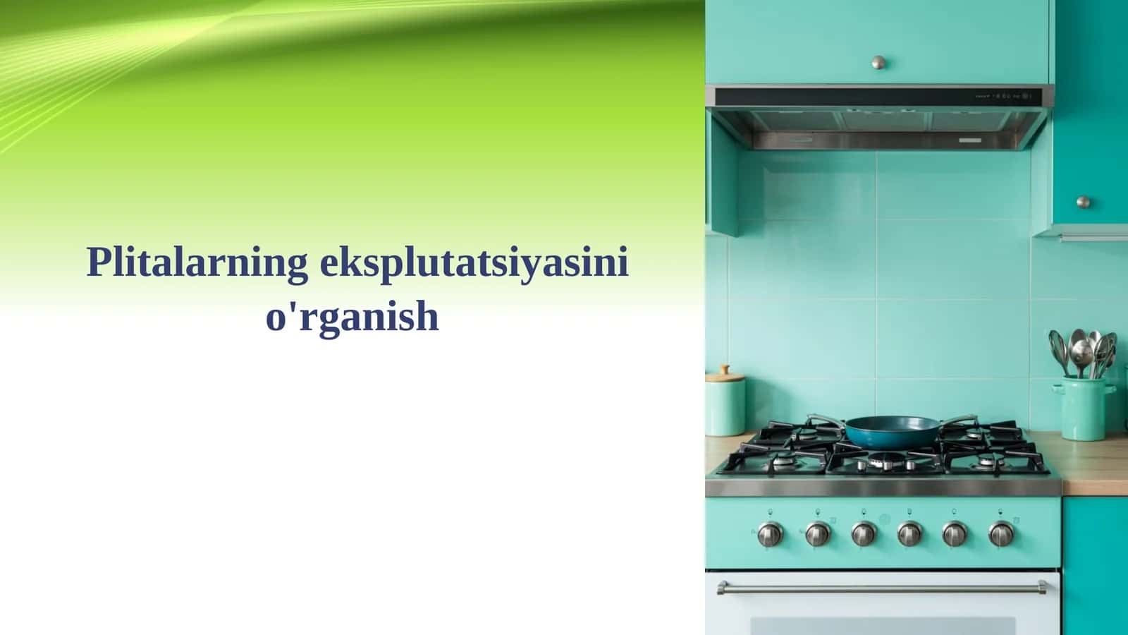 Oshxona plitalarining turlari va ularning asosiy xususiyatlari 1