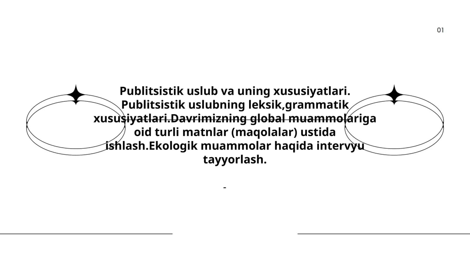 Publitsistik uslub va uning xususiyatlari 1