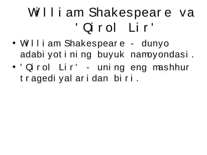 Qirol Lir