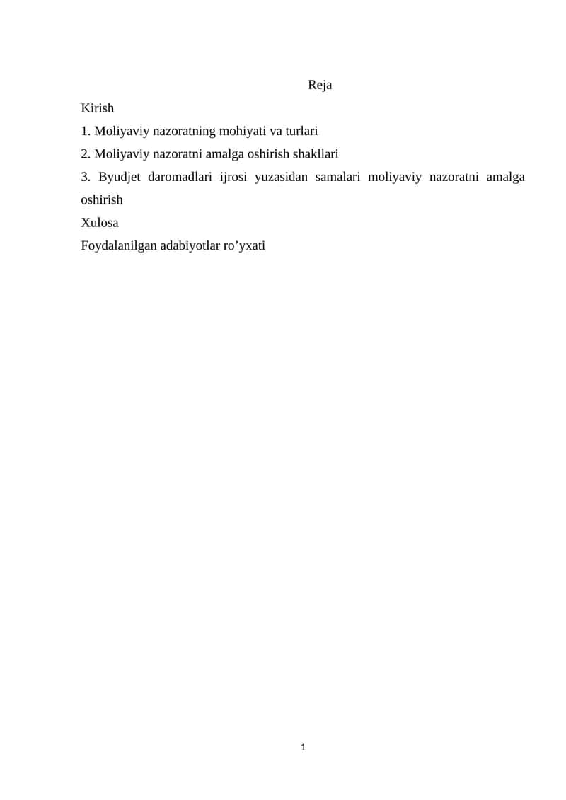 Kurs ishning dolzarbligi 1