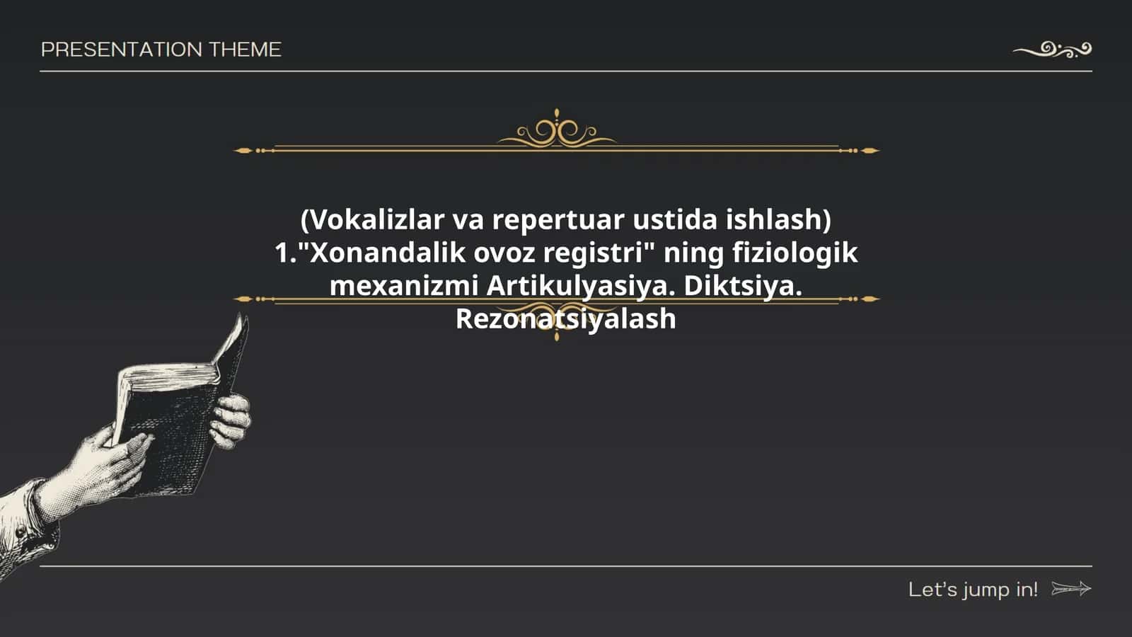 Xonandalik ovoz registri 1