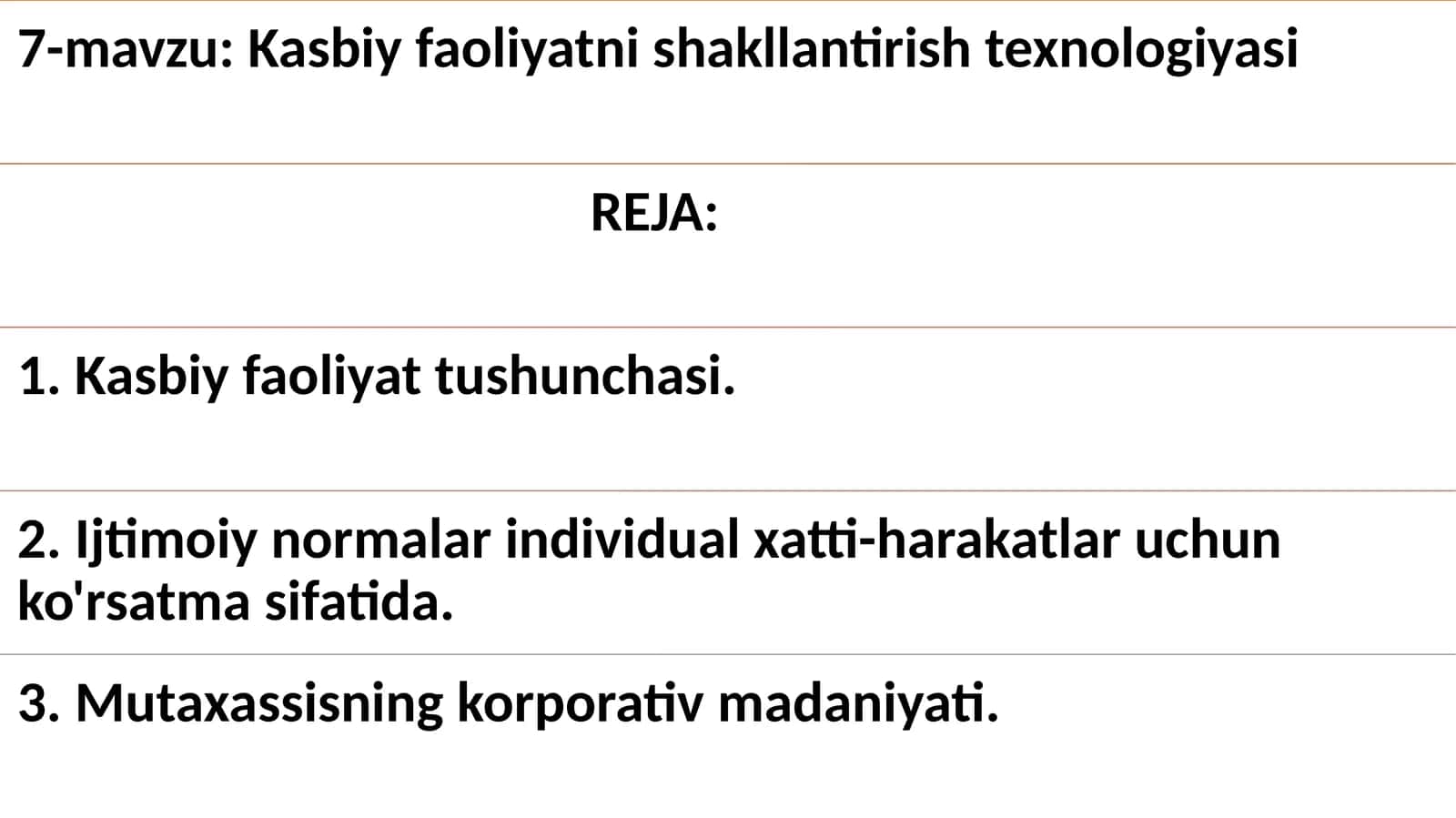 Faoliyat 1