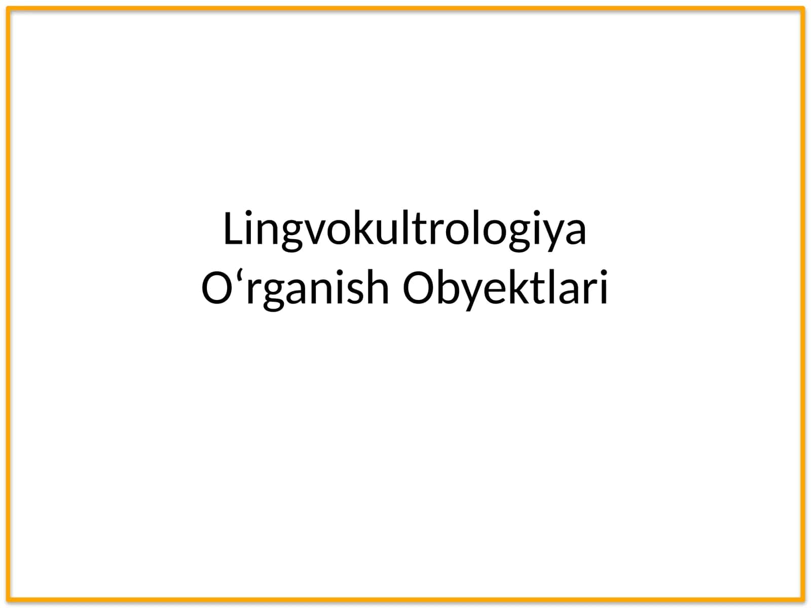 Lingvokultrologiya 1