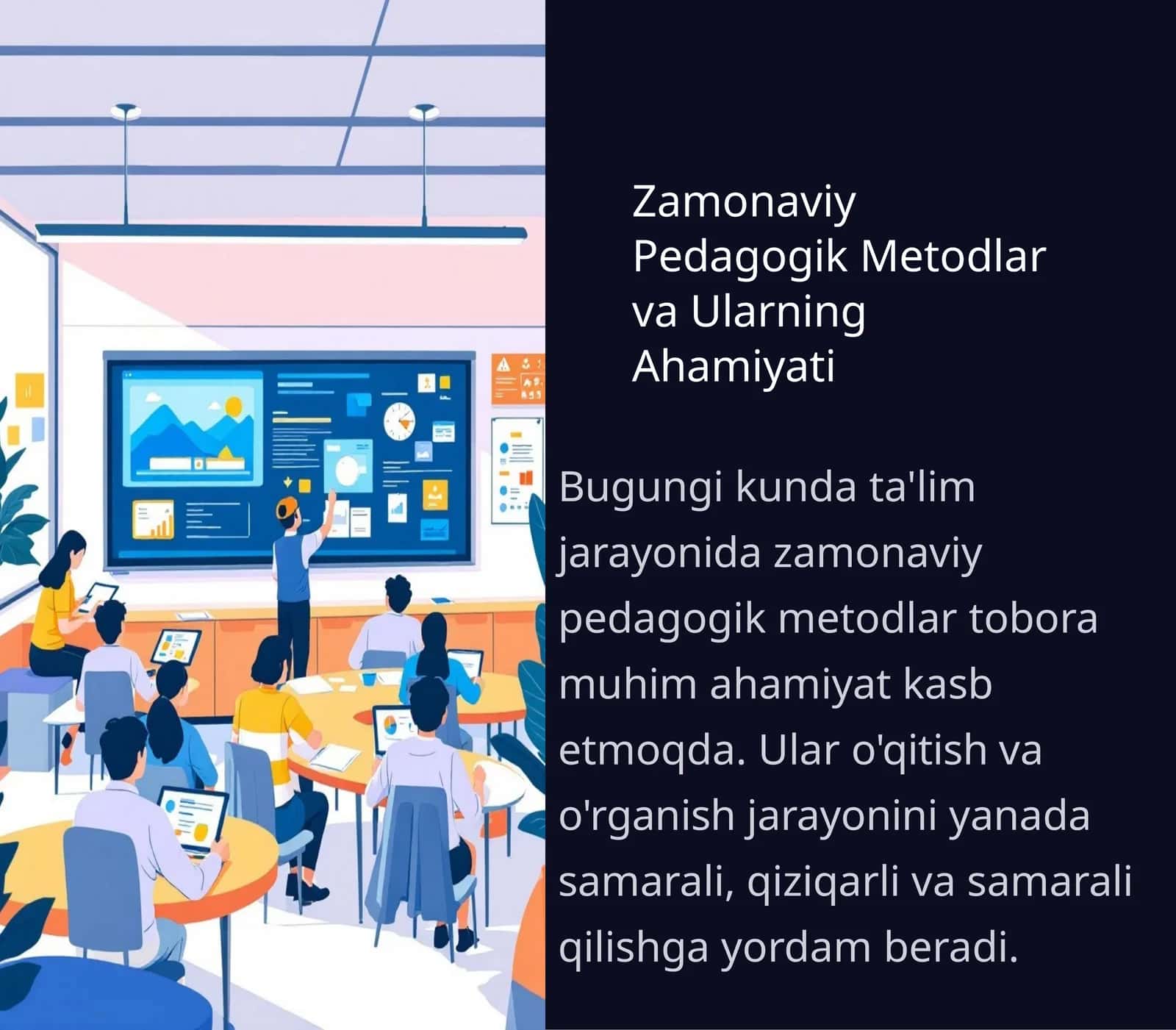 Zamonaviy Pedagogik Metodlar va Ularning Ahamiyati 1
