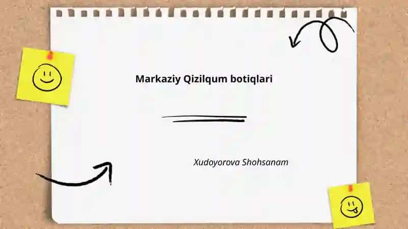 Markaziy Qizilqum botiqlari