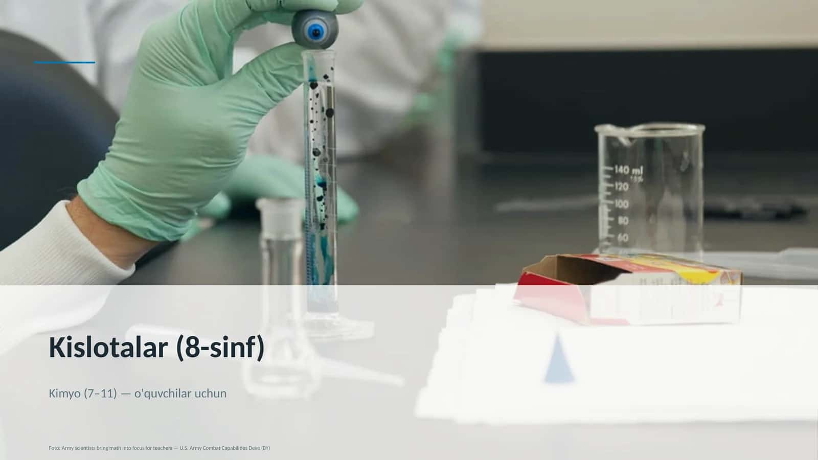 Kislotalar (8-sinf) 1