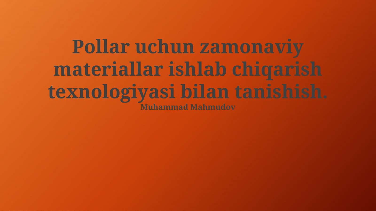 Zamonaviy pol qoplamalari 1