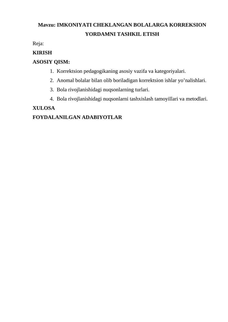Korrektsion pedagogika 1