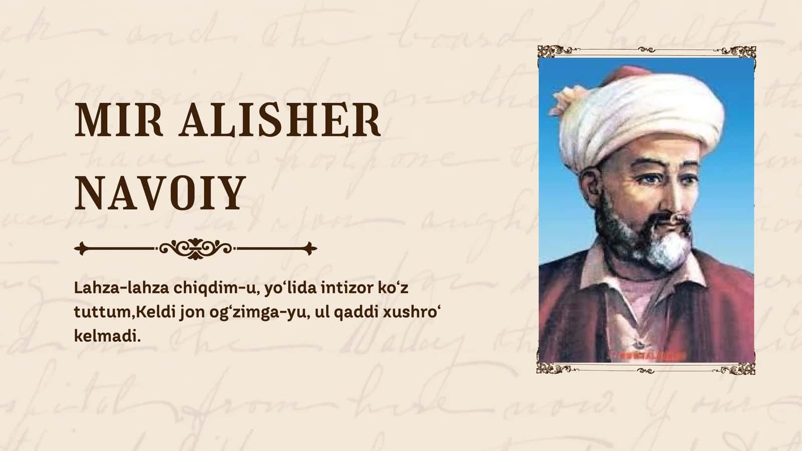 mir alisher navoiy 1