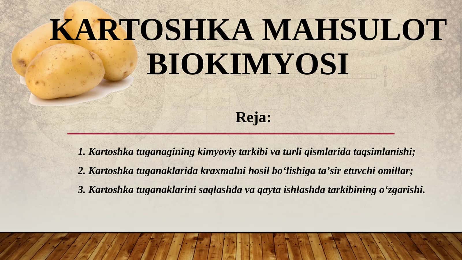 KARTOSHKAMAHSULOT BIOKIMYOSI 1