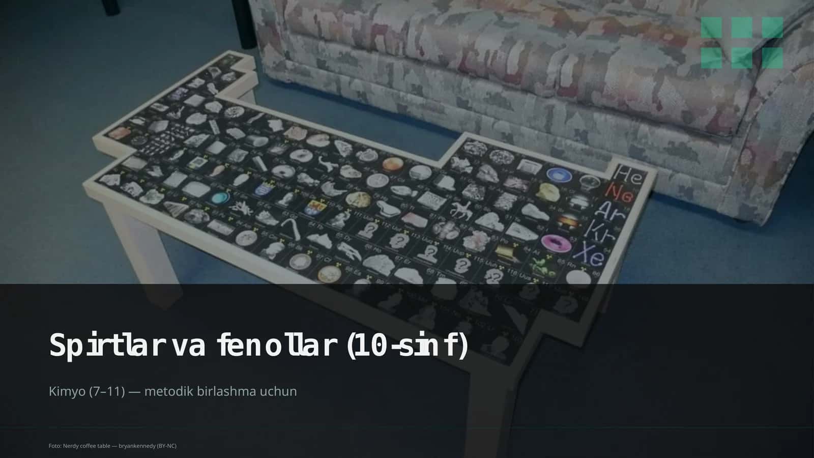 Spirtlar va fenollar (10-sinf) 1
