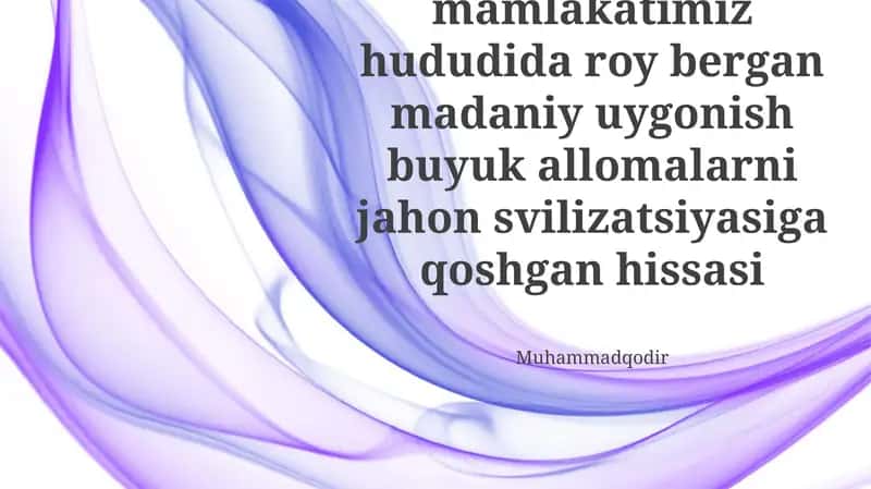 Muhim Olimlar va Ularning Hissalari 1