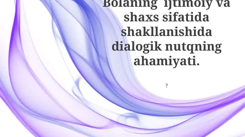 Dialogik Nutq: Muloqotning Asosiy Elementlari 1