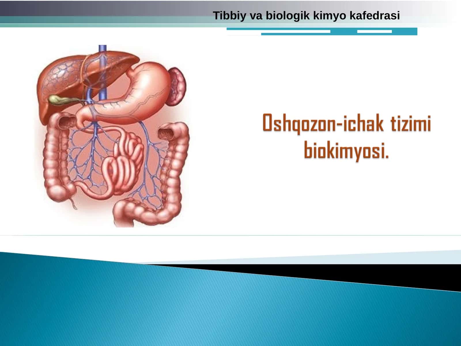 Tibbiy va biologik kimyo kafedrasi 1