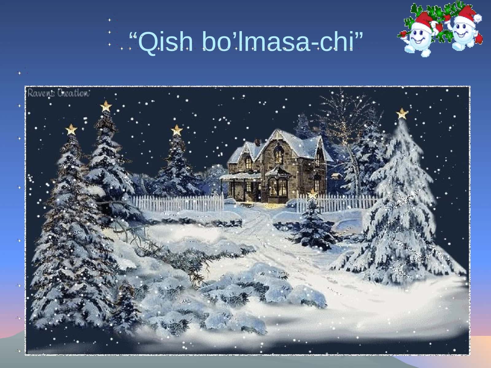 Qish bo’lmasa-chi 1