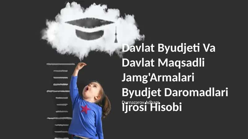 Byudjet Daromadlari Ijrosi Hisobi 1