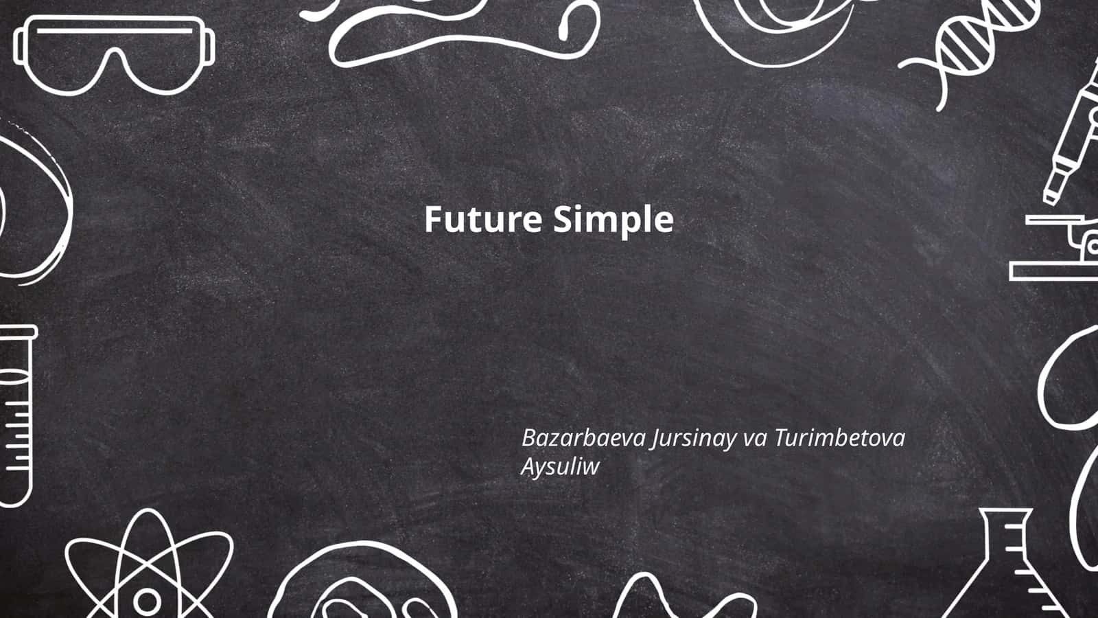 Future Simple 1