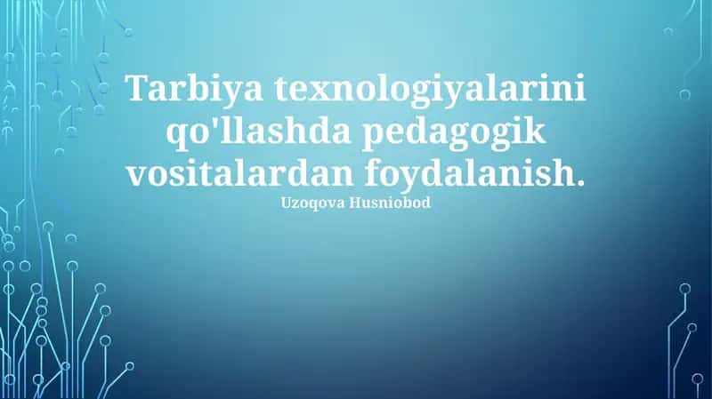 Uzoqova Husniobod 1