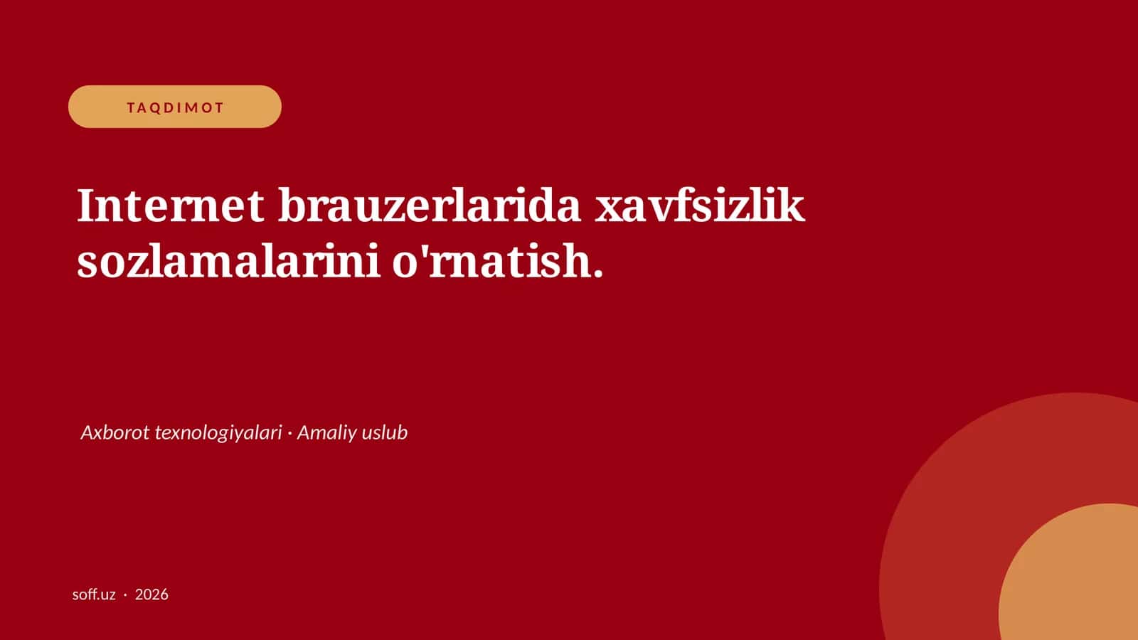 Internet brauzerlarda xavfsizlik sozlamalari 1