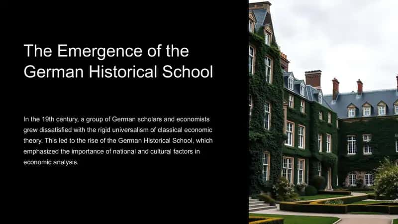 The Emergence of the German Historical School 1