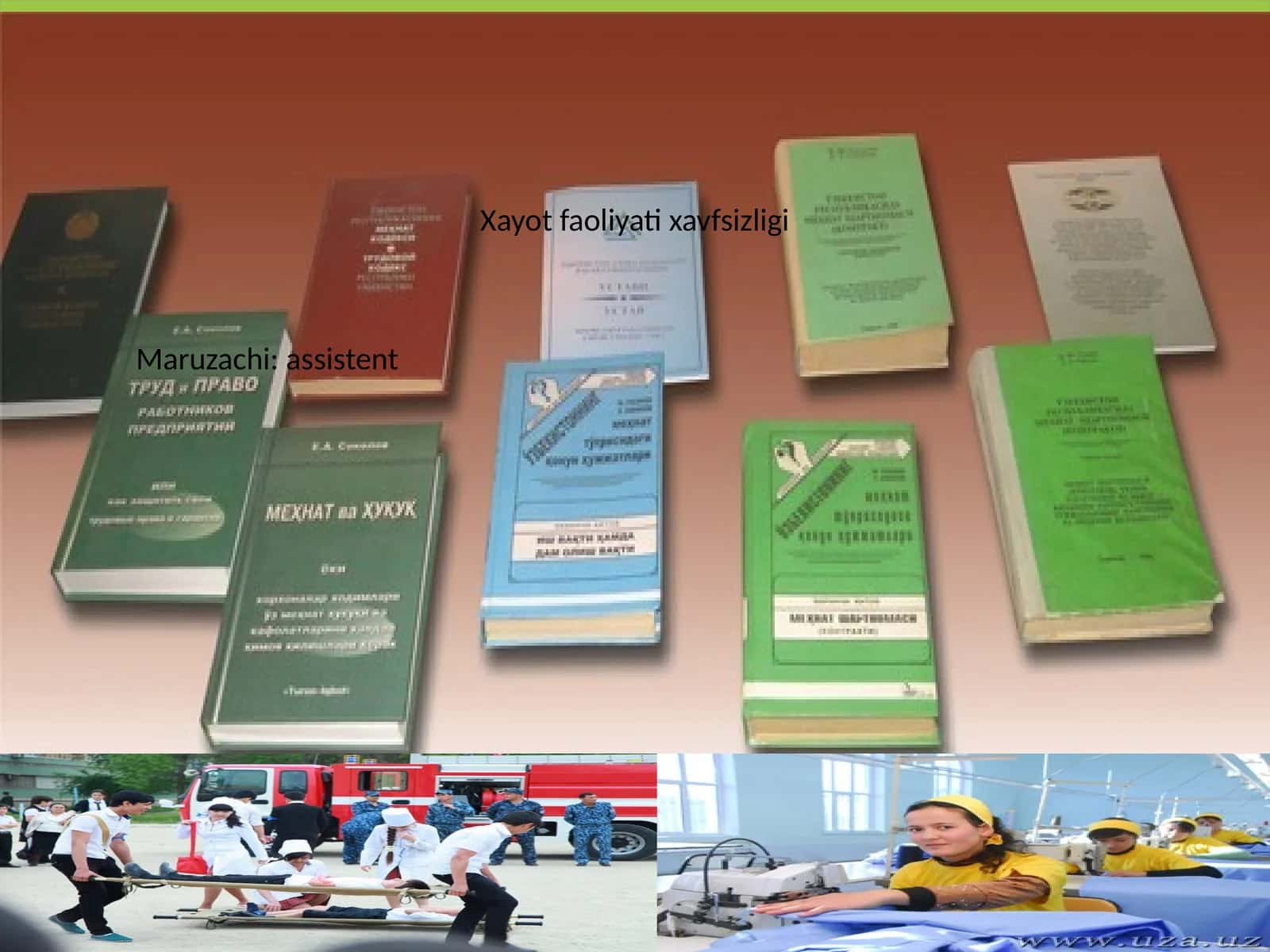Xayot faoliyati xavfsizligi 1