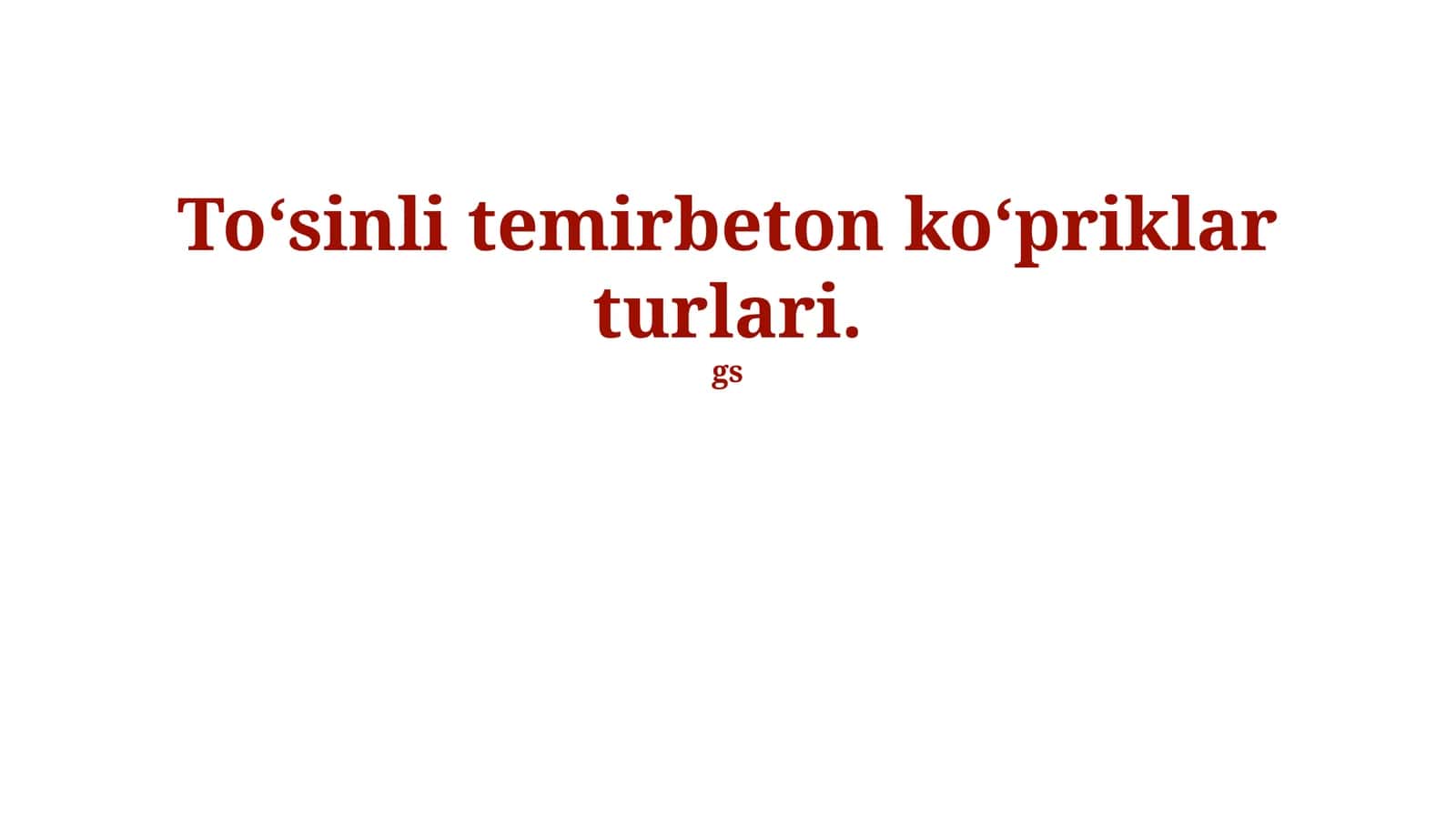 Temir-beton ko'priklarining turlari 1