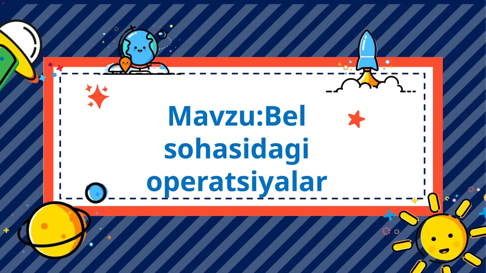 Belsohasidagi operatsiyalar 1