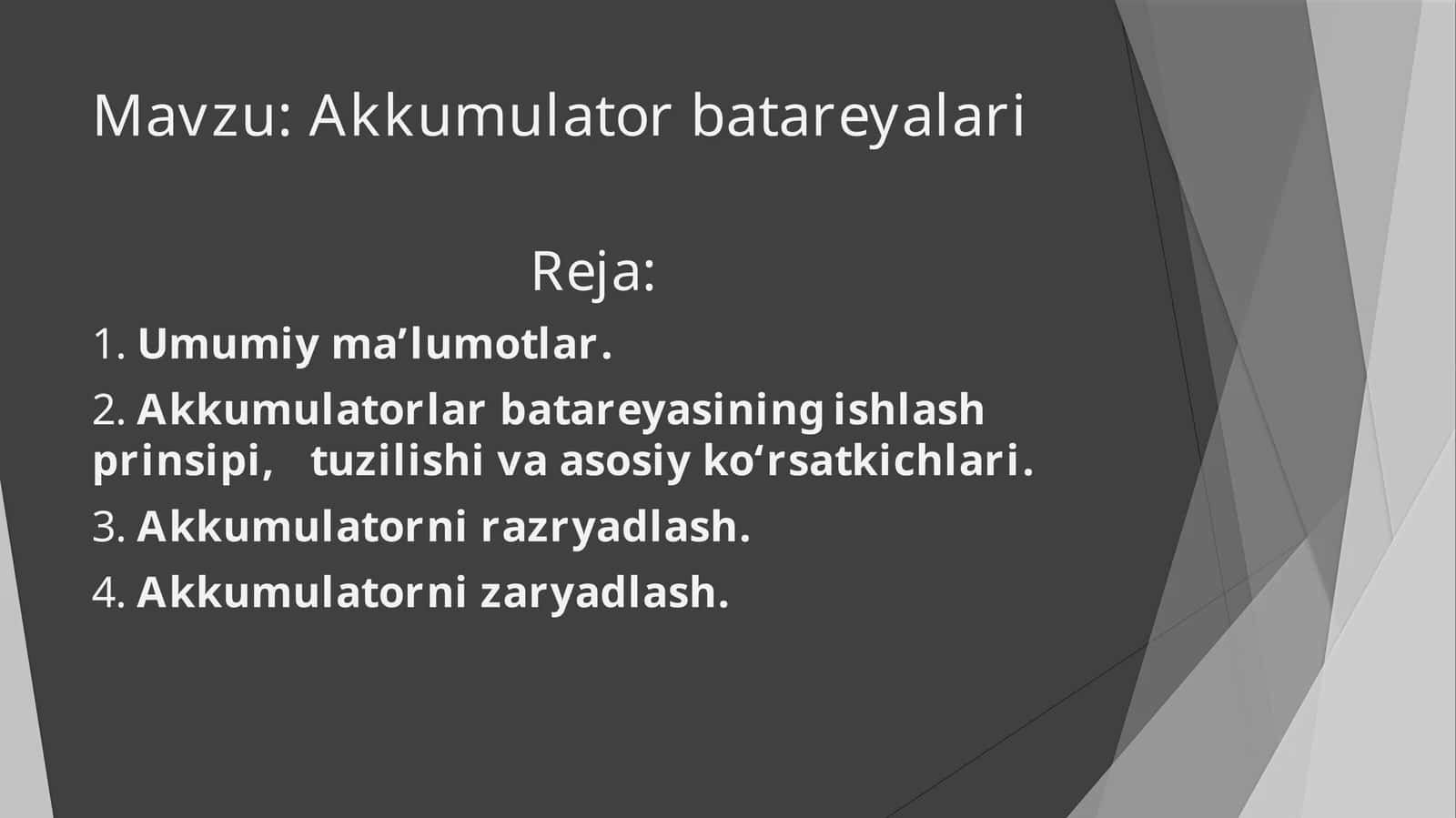 Akkumulatorbatareyalari 1