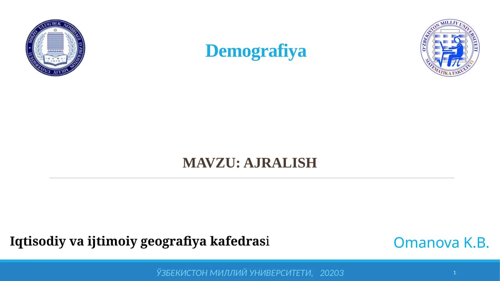 Ajralish 1