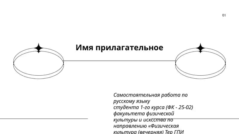 Самостоятельная работа по русскому языку 1