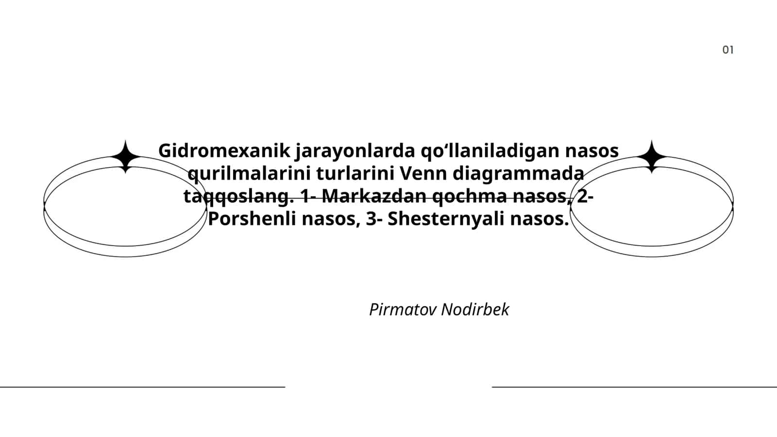 Nasos qurilmalari 1